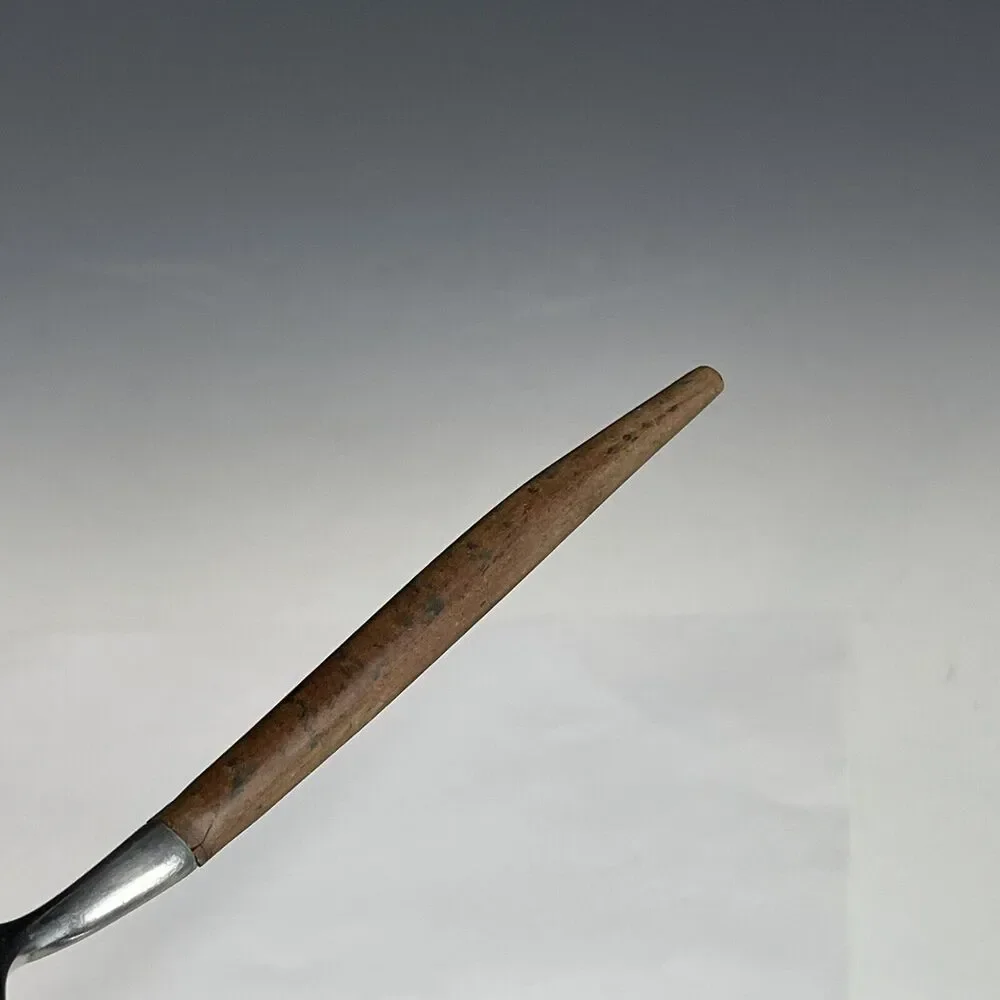 (1) Vintage Epic Forged Stainless Steel Japan Flatware‎ TABLESPOON Spoon Canoe